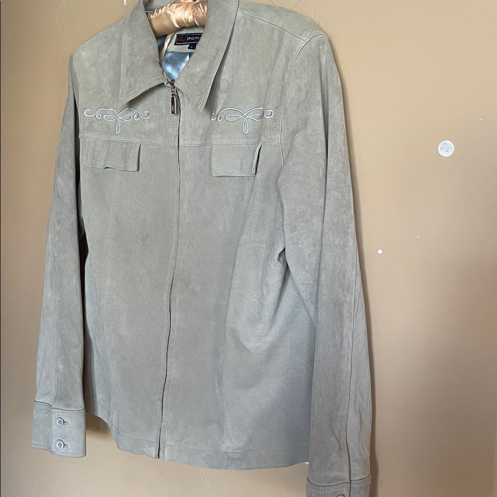 Roper leather Jacket size L in excellent condition. - Picture 3 of 11
